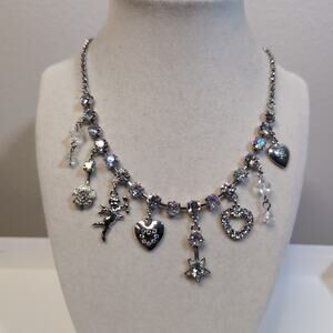 Silver Charm Fairy Necklace